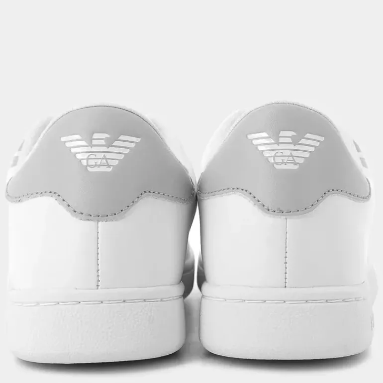 AF10179- SNEAKERS WHITE GRAY VIOLET 7Y000001
