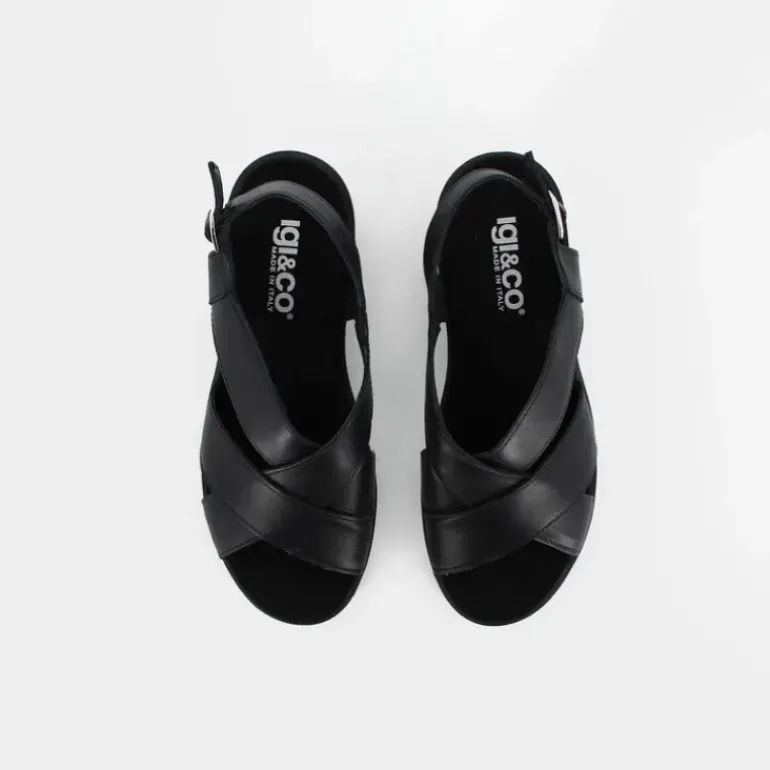 AISHA- SANDALI NERO 3676033
