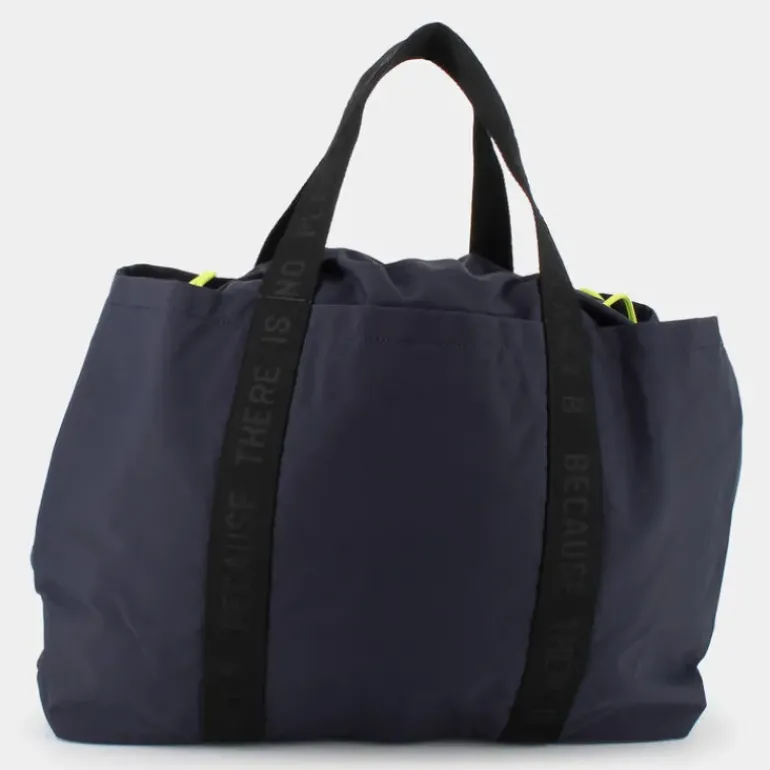 AKIRA TOTE- BORSE DEEP NAVY 00136S24-161