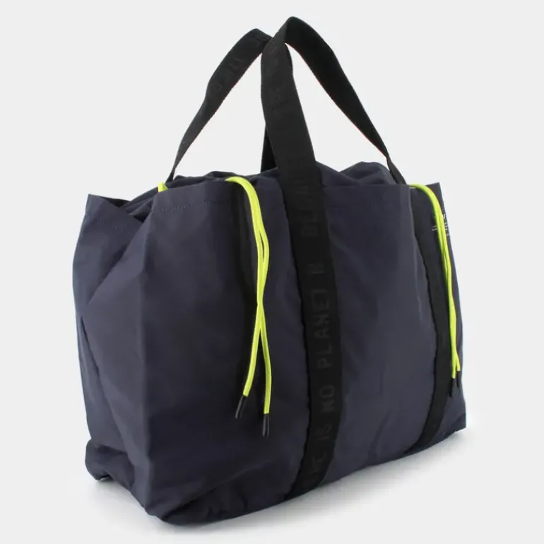 AKIRA TOTE- BORSE DEEP NAVY 00136S24-161