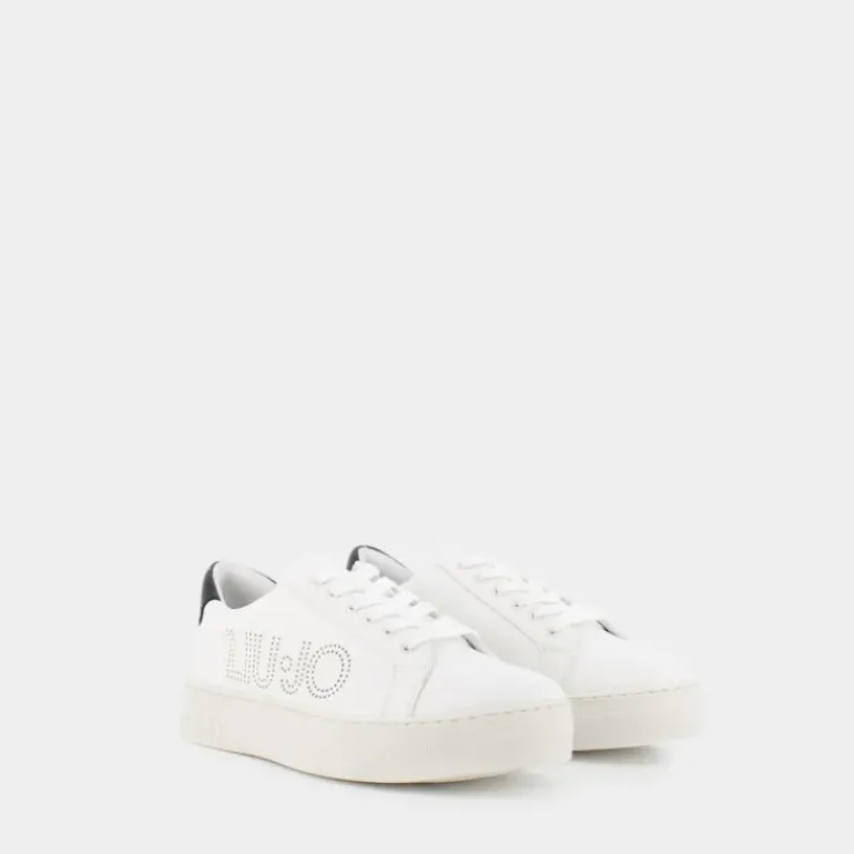 ALICIA- SNEAKERS WHITE/BLACK 4A3705