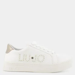 ALICIA- SNEAKERS WHITE/GOLD 4A3703