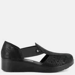 AMALIA- SANDALI NERO IM-E25D-03