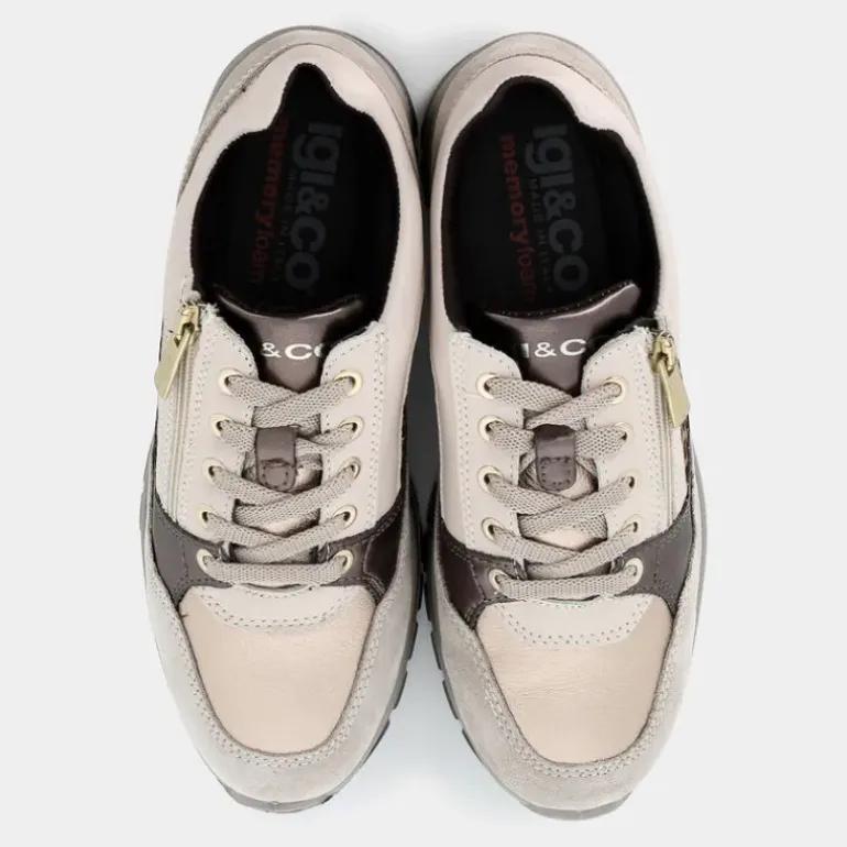 ANIKA- SNEAKERS VISONE-MARRONE 6673866