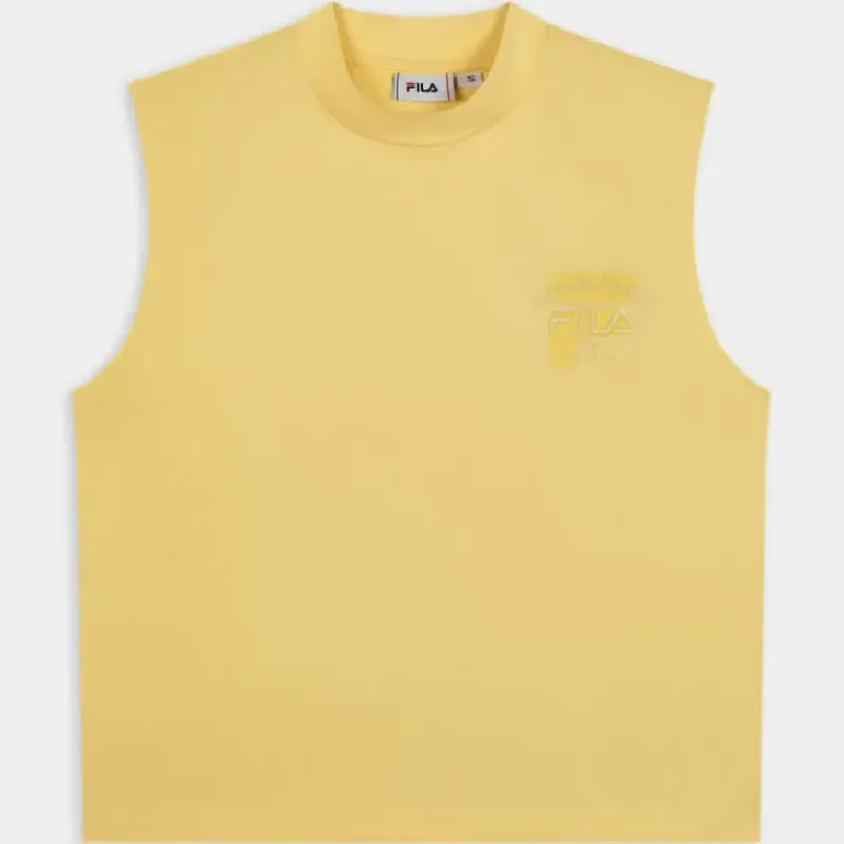 BADOW- T-SHIRT GIALLO FAW0441