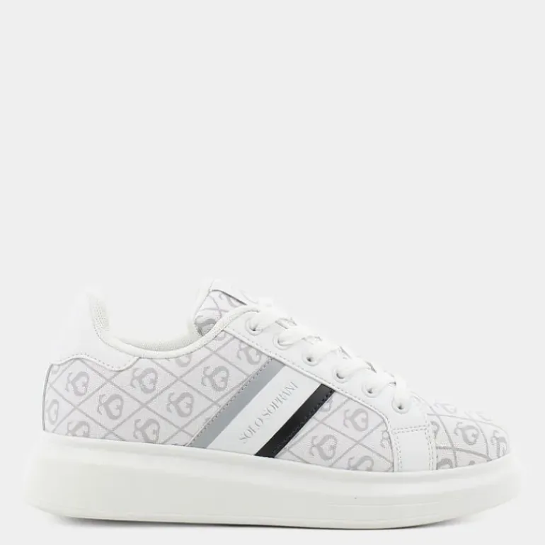 BIANCO- SNEAKERS GRIGIO BIANCO W21