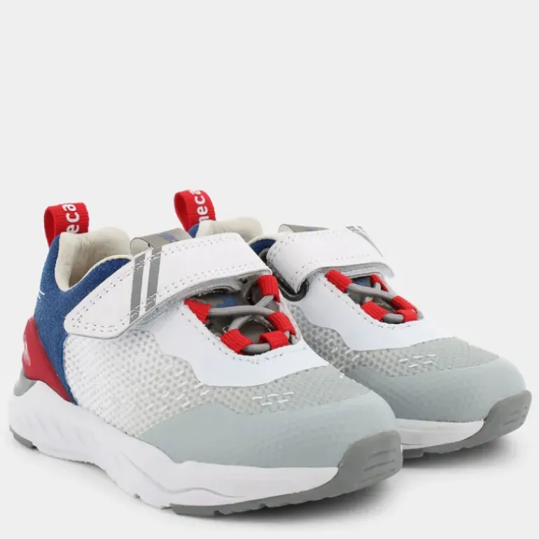 BIORUNNER- PRIMI PASSI BIANCO BLU ROSSO 232230H