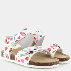 BIRKY- PRIMI PASSI BIANCO MULTICOLOR PBK 59320