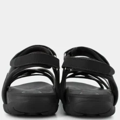 BP- SANDALI NERO TS-E25D-01