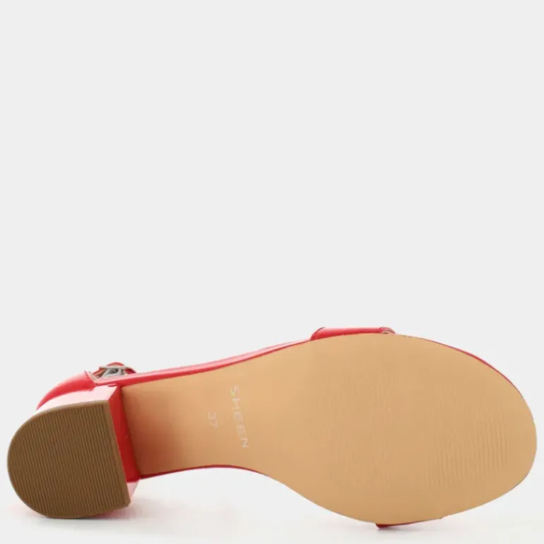 BP- SANDALI ROSSO DY-E25D-05
