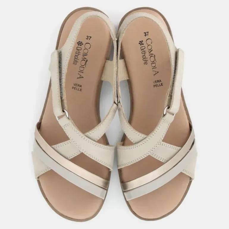 BP SHYL- SANDALI BEIGE WR-E25D-10