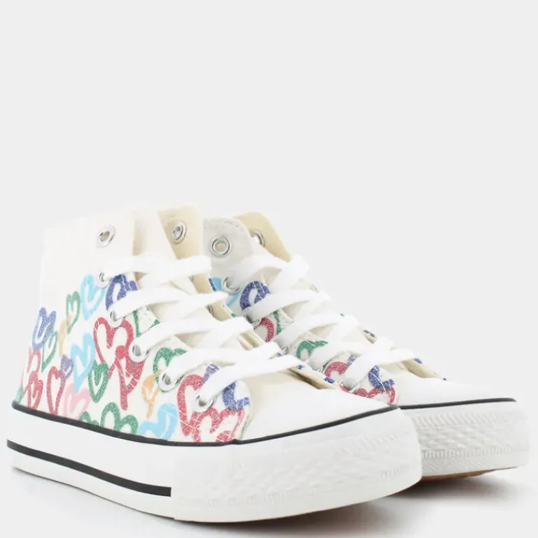 BP- SPORTIVE BIANCO/MULTICOLOR SA-E25S-05
