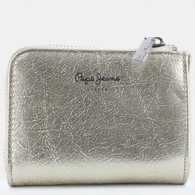 BRIANA WALLET- PICCOLA PELLETTERIA LIGHT GOLD PL070245