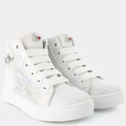 BUTTER- SNEAKERS BIANCO PIZZO AG16013