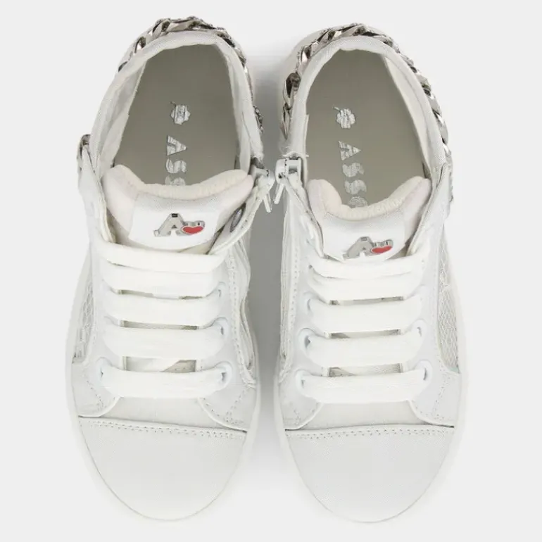 BUTTER- SNEAKERS BIANCO PIZZO AG16013