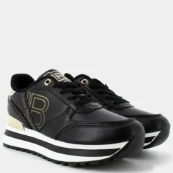 CALF- SNEAKERS NERO 8713
