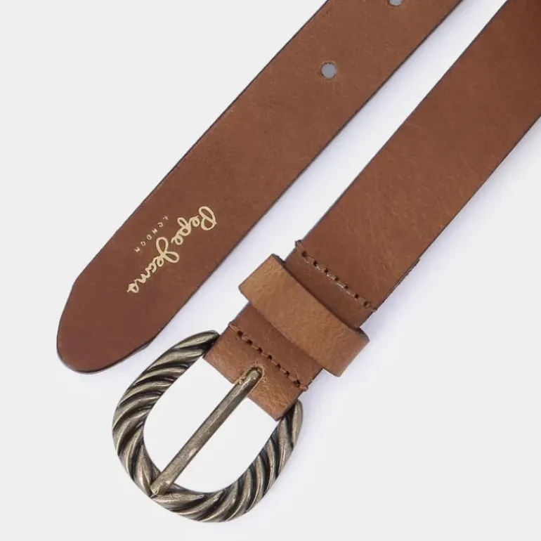 CHARLOTTE BELT- CINTURE TAN BROWN PL020847