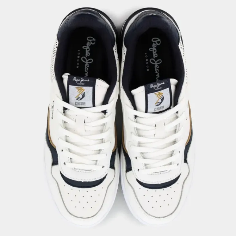 CHESTER BASIC- SNEAKERS OFF WHITE PMS00029