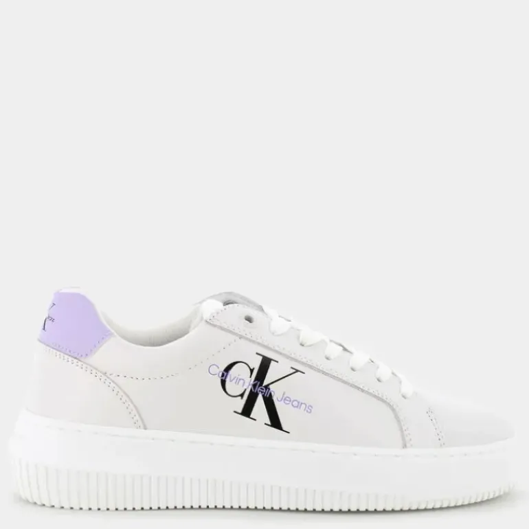 CHUNKY MONO- SNEAKERS Bright White/Pastel Lilac YW008230LG