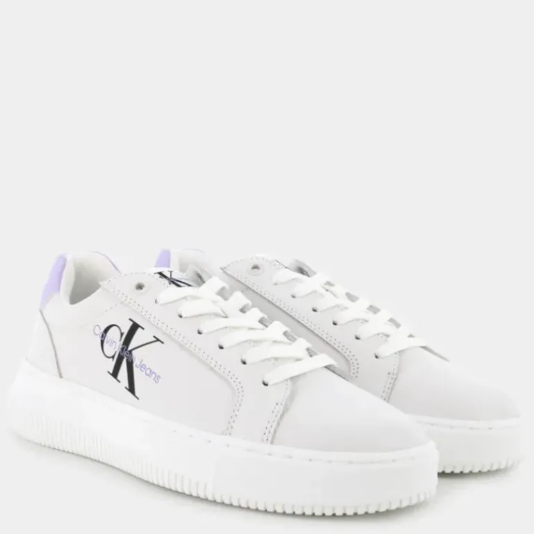 CHUNKY MONO- SNEAKERS Bright White/Pastel Lilac YW008230LG