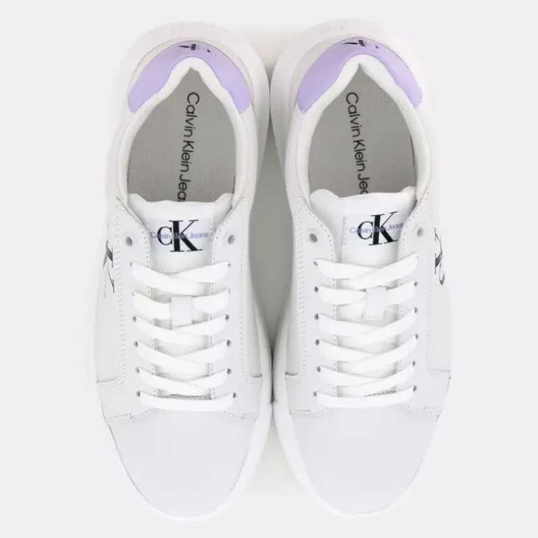 CHUNKY MONO- SNEAKERS Bright White/Pastel Lilac YW008230LG