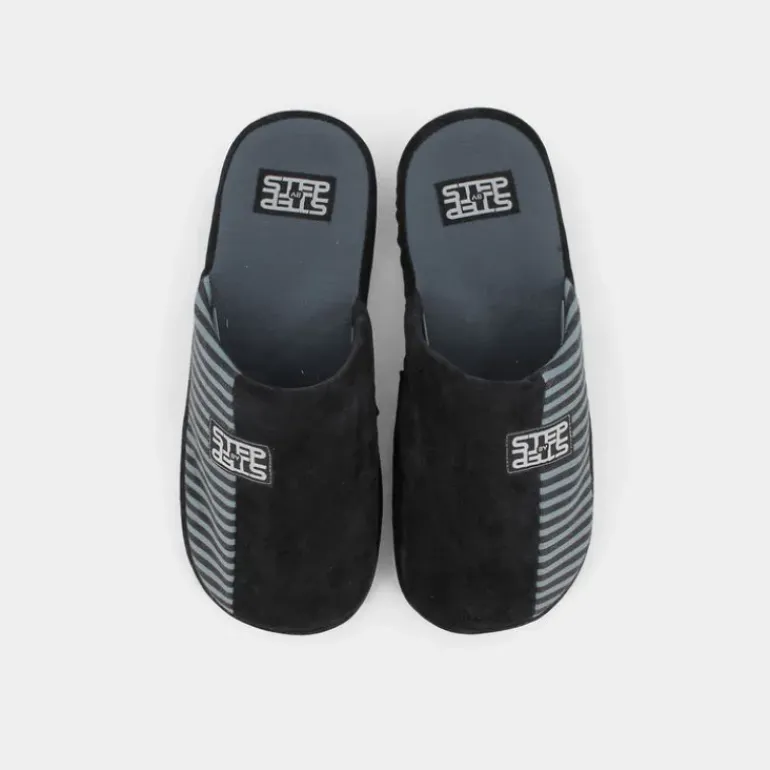 CIABATTE NERO SE-I22U-01