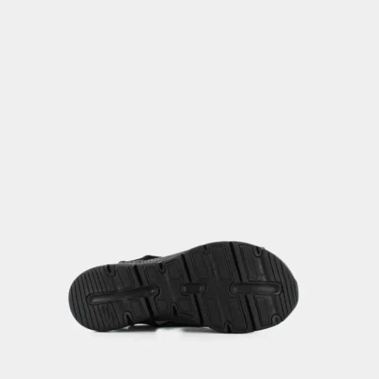 CITY CATCH- SANDALI NERO 119236