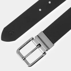 CLASSIC R LTHR- CINTURE 0GS BLACK/BITTER BROWN 11420-0GS