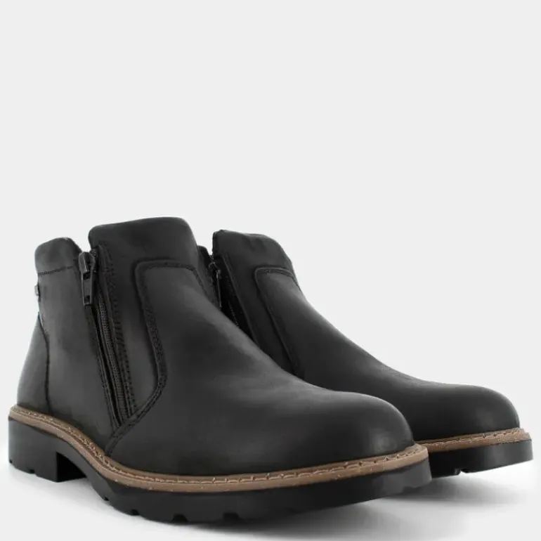 COUNTRY- SCARPONCINI NERO IM-I24U-03