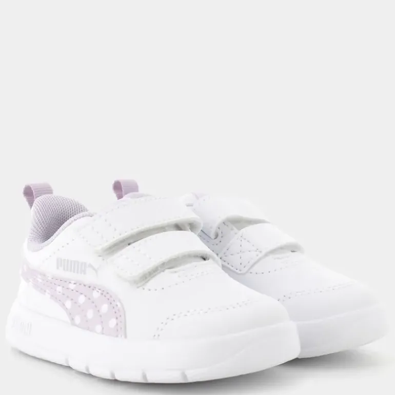 Courtflex V3 Dotty V Inf- PRIMI PASSI White-Lilac Frost 398759