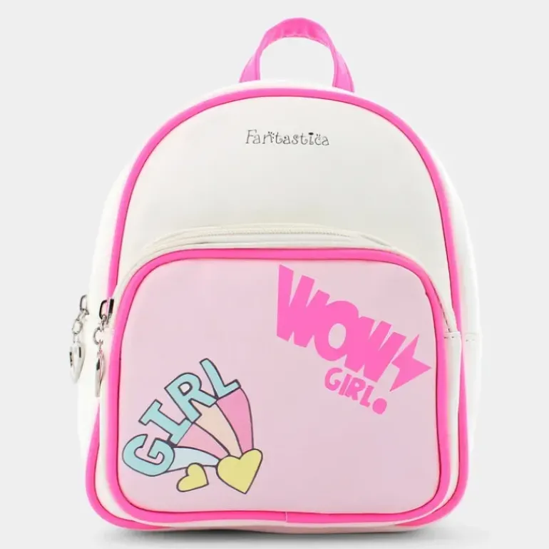 DAKOTA- ZAINI E ACCESSORI BIANCO/ROSA EN-I23-207