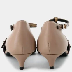 DECOLLET&Egrave; BEIGE NO-I24D-02