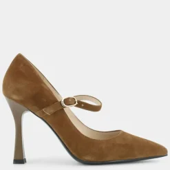 DECOLLET&Egrave; MARRONE I308632DE