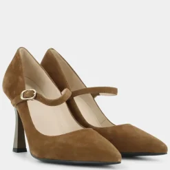 DECOLLET&Egrave; MARRONE I308632DE