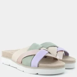 DELIA- SANDALI SABBIA/SALVIA 7669011