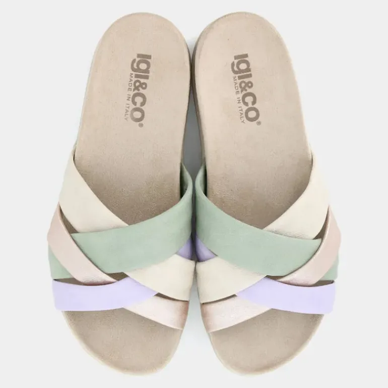 DELIA- SANDALI SABBIA/SALVIA 7669011
