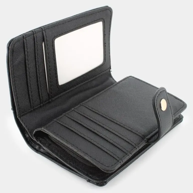 DELRAY- PICCOLA PELLETTERIA NERO 502-008A