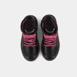 DORIS- SCARPONCINI E STIVALETTI NERO/FUXIA LKHG5550