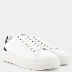 ELBINA- SNEAKERS WHITE BROWN FLJELB