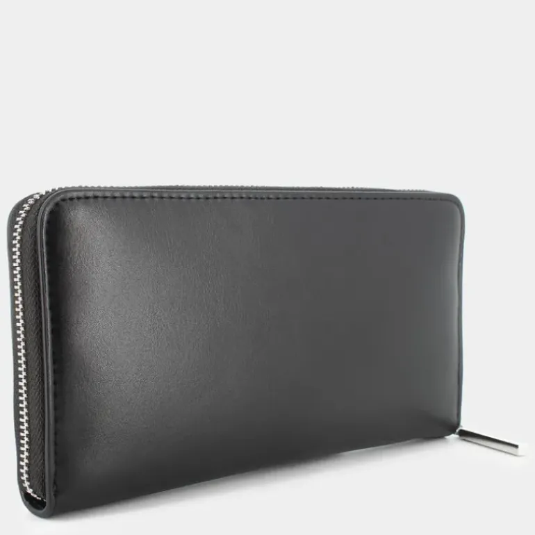 EMBOSSED- PICCOLA PELLETTERIA BLACK 12439-BEH