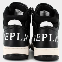 EPIC JR MID BOY 4- SNEAKERS BLACK WHITE JZ430019S
