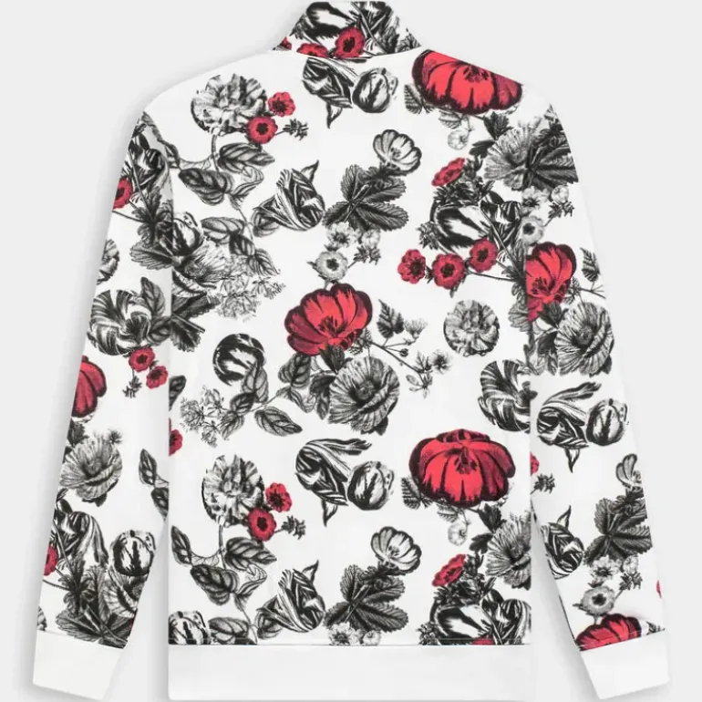 ESS+ FLORAL AOP TRACK JACKET- MAGLIE E FELPE PUMA White 689035