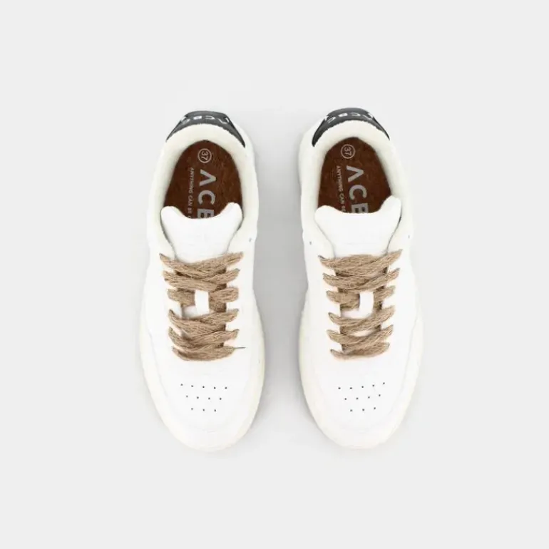 EVERGR- SNEAKERS WHITE EVERGREEN