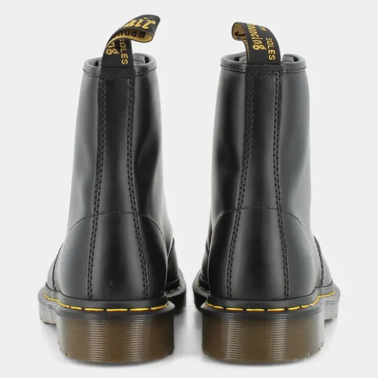 1460 8 EYE BOOT BLACK SMOOTH- SCARPONCINI BLACK 1460
