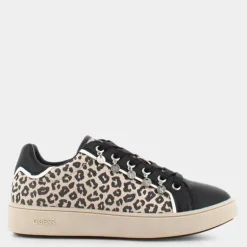 FAP12- SNEAKERS NERO/LEOPARDO FL5MEL