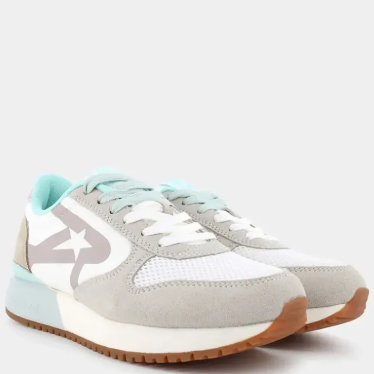 FIBER W- SNEAKERS LT GREY WHT PINK RS9O0006T