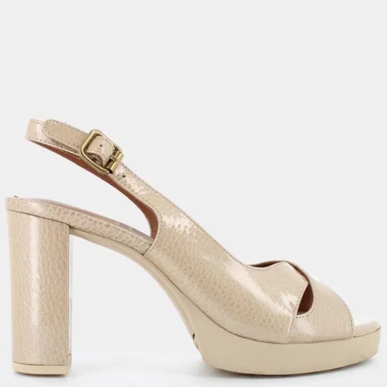 000FM- SANDALI BEIGE D45B6C000FMC8191