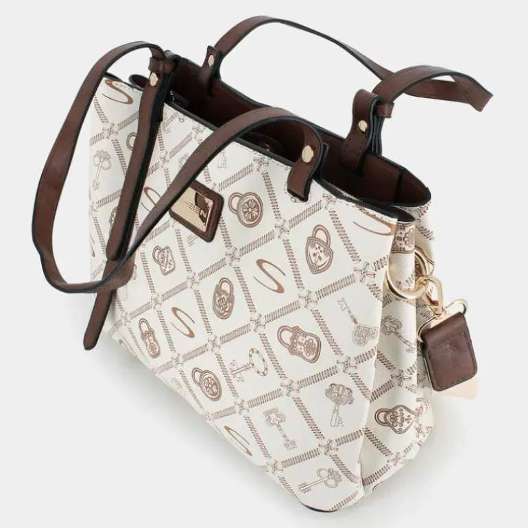 FOREVER- BORSE BEIGE-CUOIO LJ-E25-02