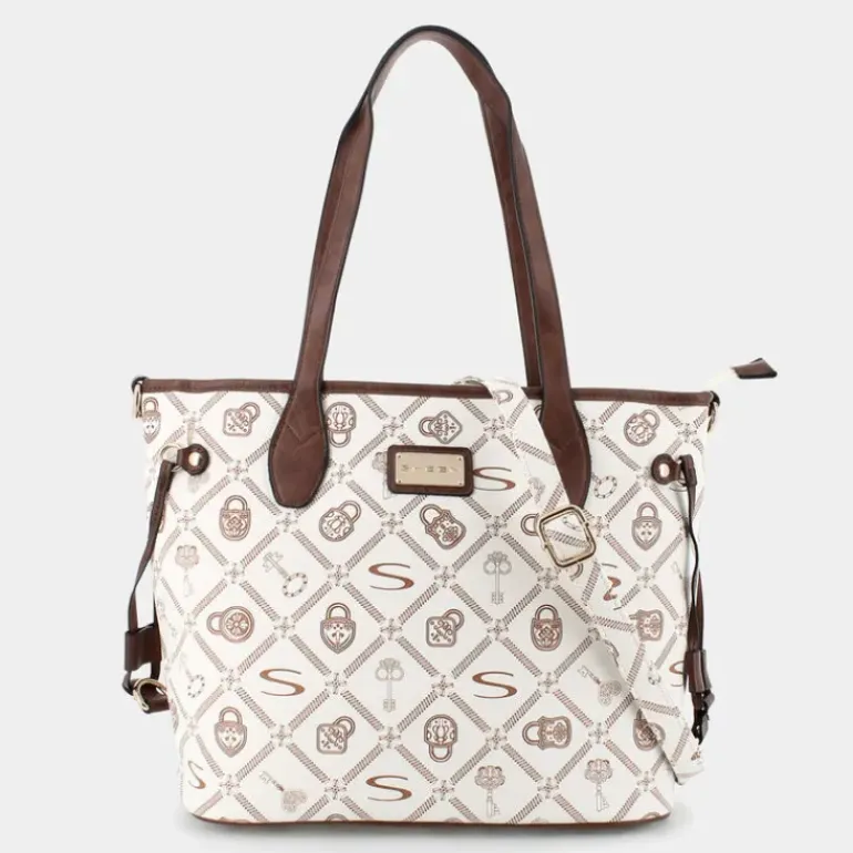 FOREVER- BORSE BEIGE-CUOIO LJ-E25-01