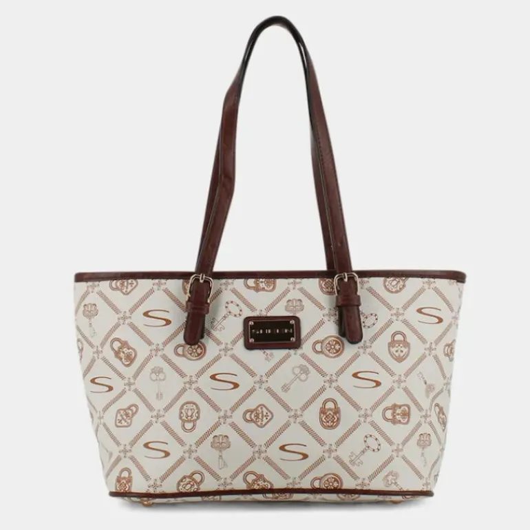FOREVER- BORSE BEIGE-CUOIO LJ-E24-01